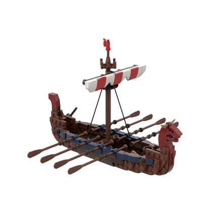 Viking Ship Building Kit | MOC-178722 - 2