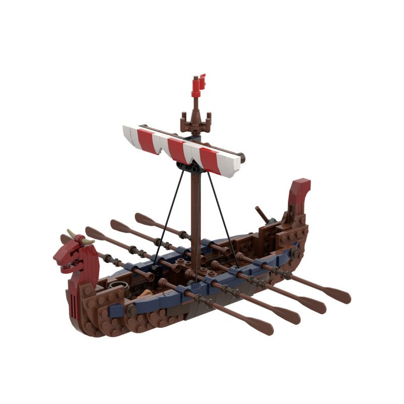 Viking Ship Building Kit | MOC-178722 - 3
