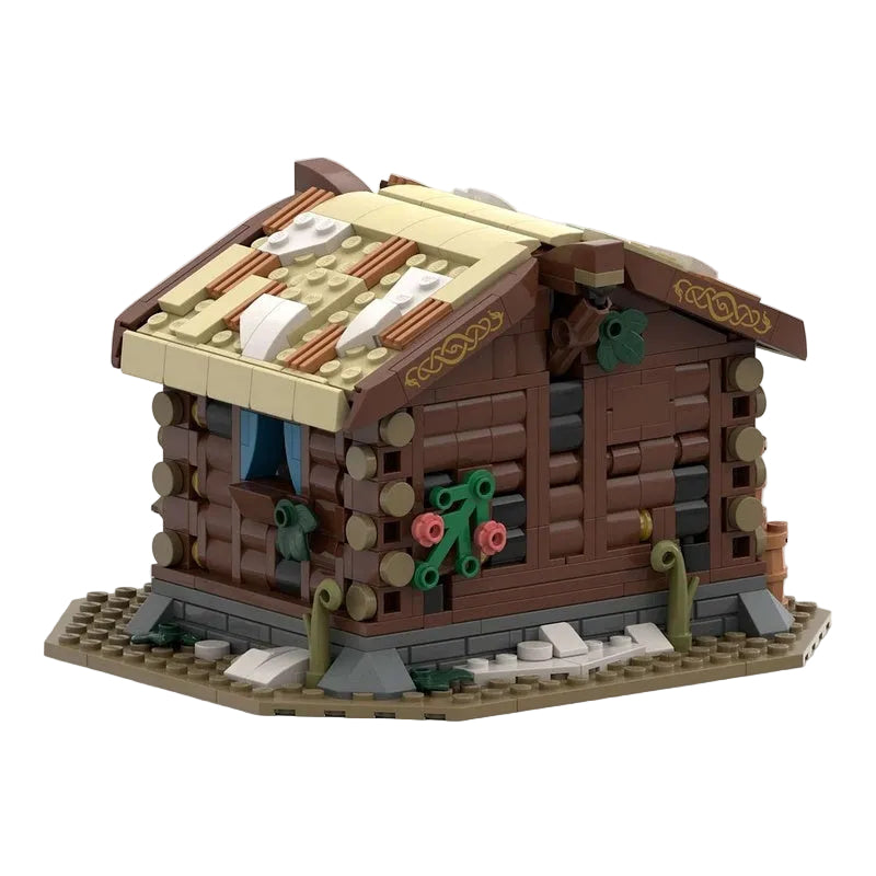 Viking Trading Post MOC Nordic Village Architecture Building Kit - 3
