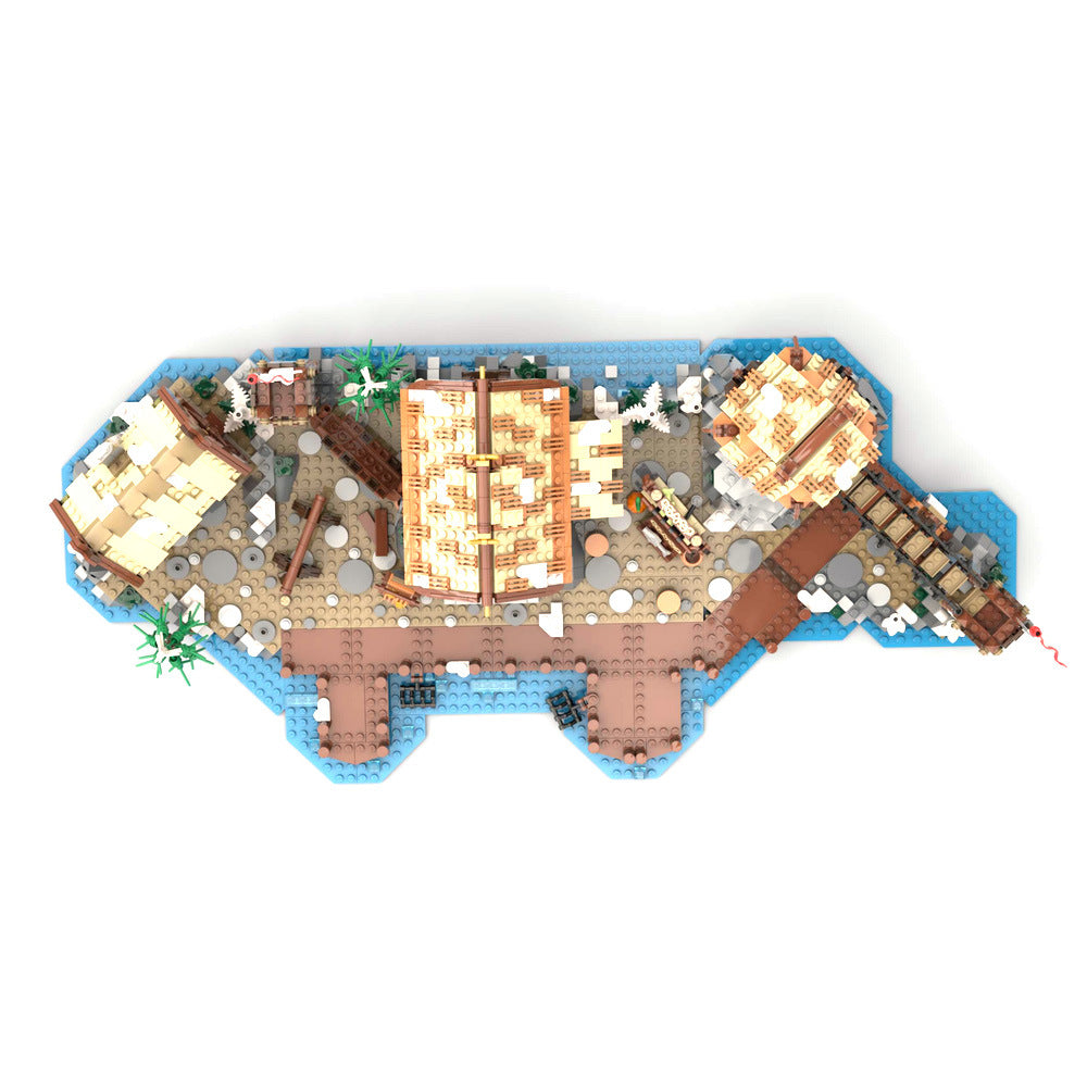 viking village expansion building set | moc-162291 - 4