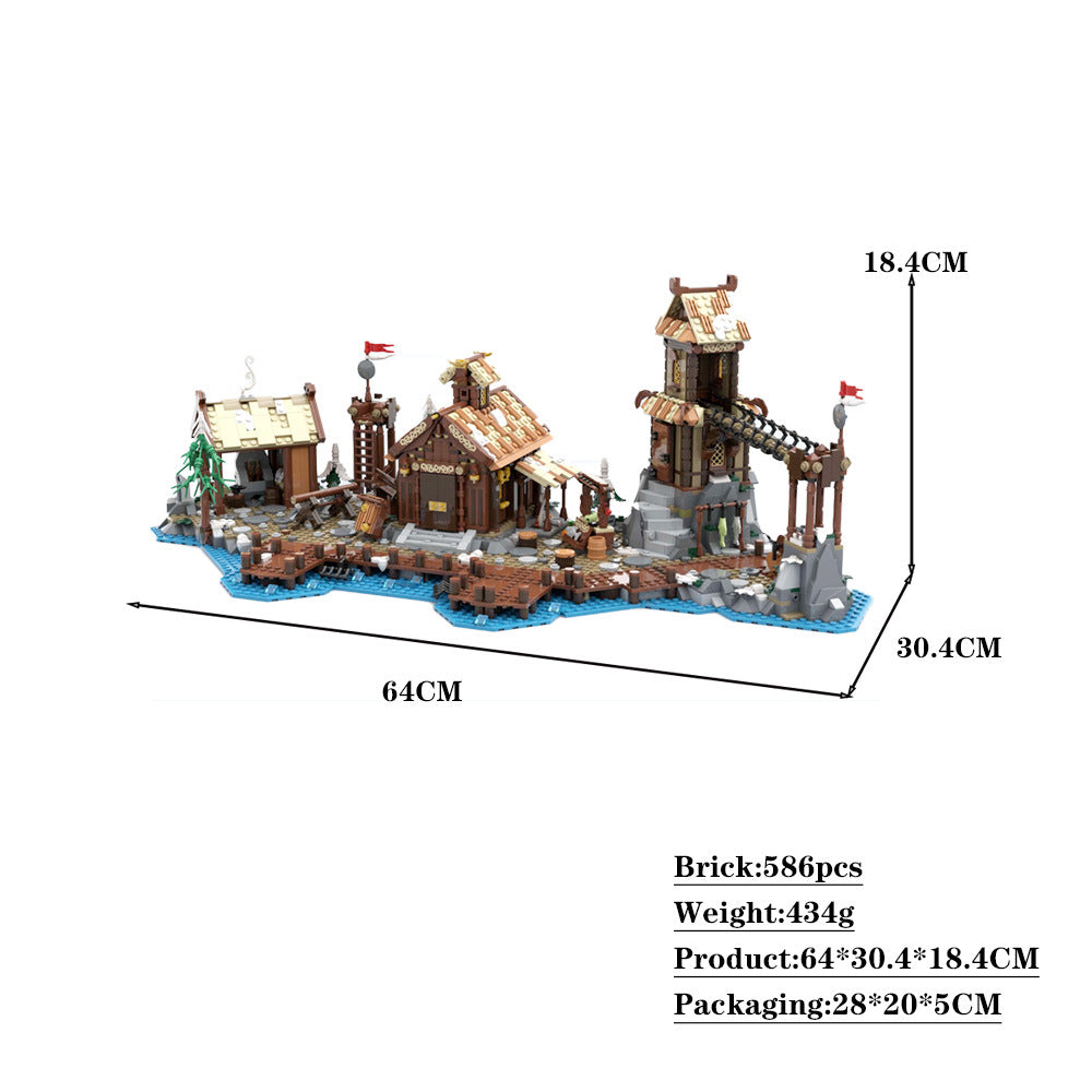 viking village expansion building set | moc-162291 - 5