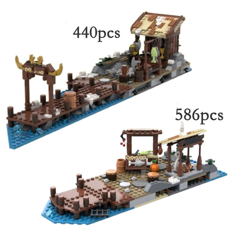Viking Village Expansion MOC Architecture Building Kit - 1