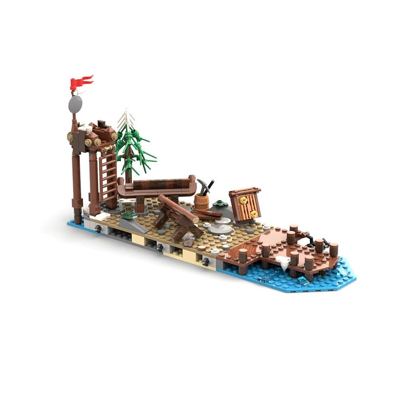 Viking Village Expansion MOC Architecture Building Kit - 3
