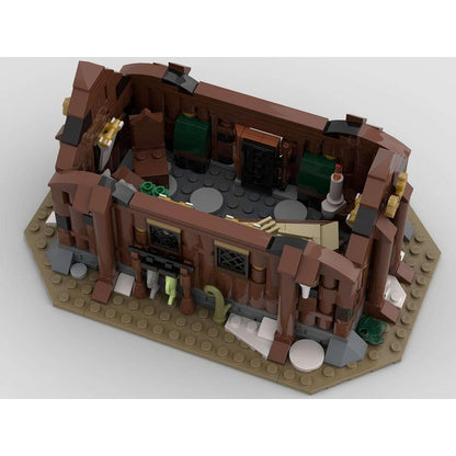 Viking Village House MOC Building Kit | Nordic Historic Architecture Model - 4