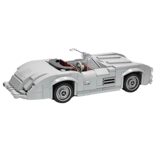 Vintage 300 SL Roadster & Gullwing Sports Car Building Kit | 8 studs Compatible MOC - 5