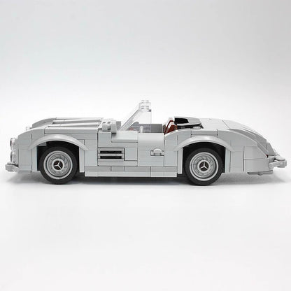 Vintage 300 SL Roadster & Gullwing Sports Car Building Kit | 8 studs LEGO-Compatible MOC - 2