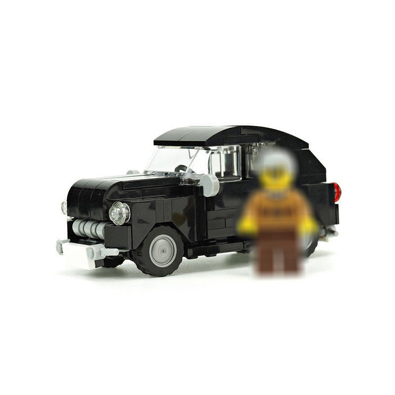 Vintage Classic Car MOC Building Kit | Retro Vehicle Model - 5