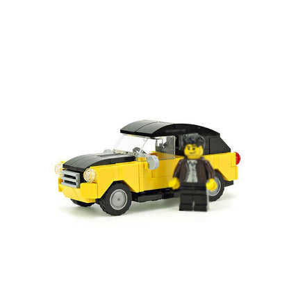 Vintage Classic Car MOC Building Kit | Retro Vehicle Model - 7