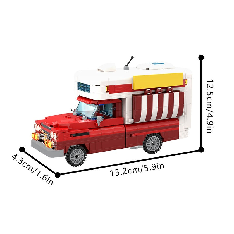 Vintage Hot Chocolate Food Building Kit | LEGO-Compatible MOC - 4