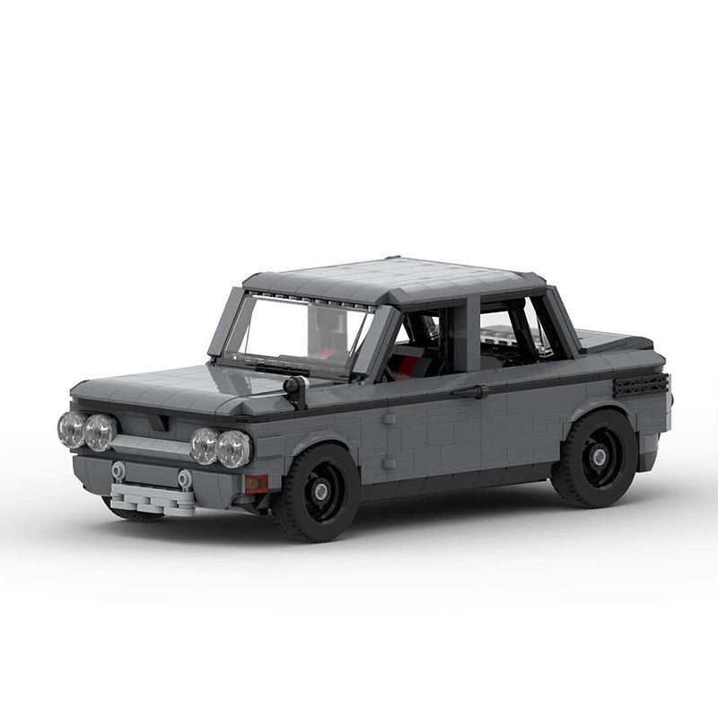 Vintage TTS Performance Racing Car MOC Building Kit | Sports Vehicle Model - 1