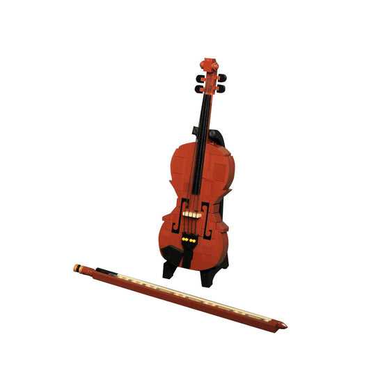 Violin Building Kit | LEGO-Compatible MOC - 1