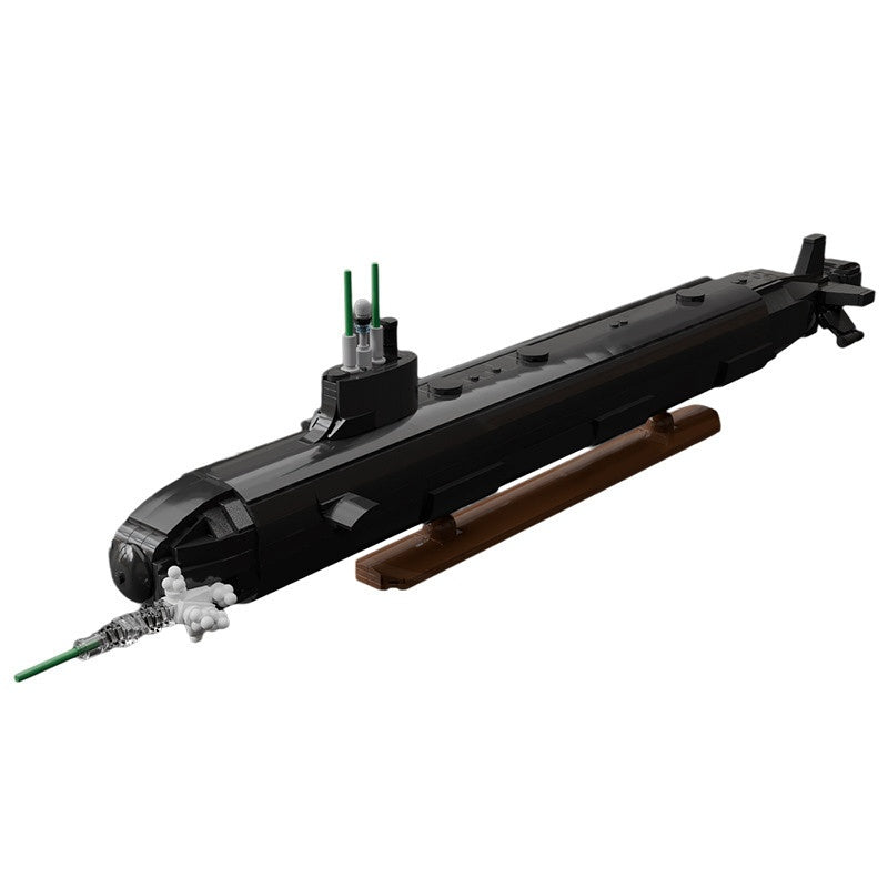 Virginia-Class Submarine Building Kit | LEGO-Compatible MOC - 4