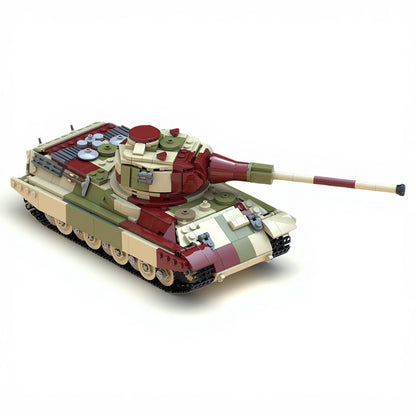 VK 70.01 Lowe WWII Heavy Tank MOC Building Kit | 1:35 Scale - 3