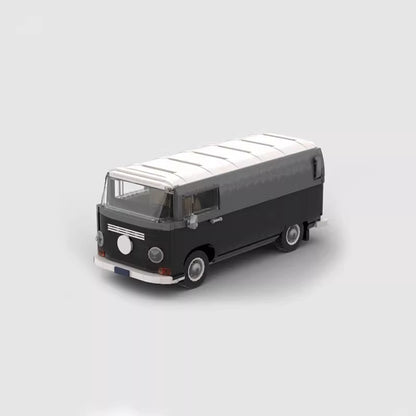 volkswagen t2 building set | kastenwagen "barista" | moc-114690 - 1