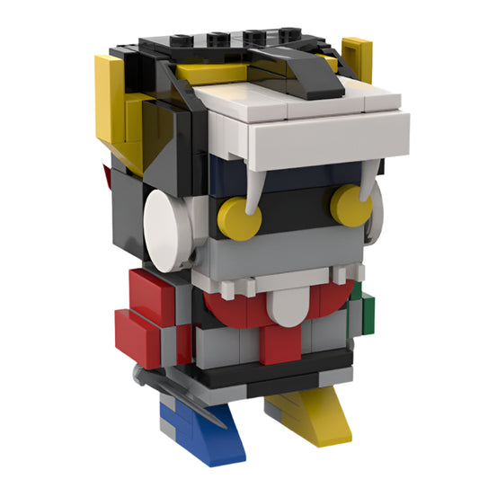 voltron brickheadz building set | moc-27448 - 1