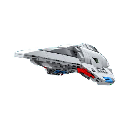 voyager - the delta flyer building set | star trek | moc-187931 - 2