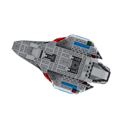 voyager - the delta flyer building set | star trek | moc-187931 - 6