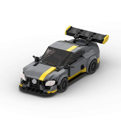 W205 V8 Performance Sedan Building Kit | 8 Wide LEGO-Compatible MOC - 1