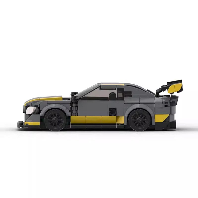 W205 V8 Performance Sedan Building Kit | 8 Wide LEGO-Compatible MOC - 2