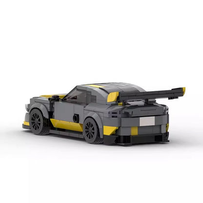 W205 V8 Performance Sedan Building Kit | 8 Wide LEGO-Compatible MOC - 3