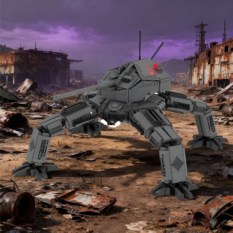 Waffentrager E-100 Mecha Tank Destroyer MOC Building Kit - 4