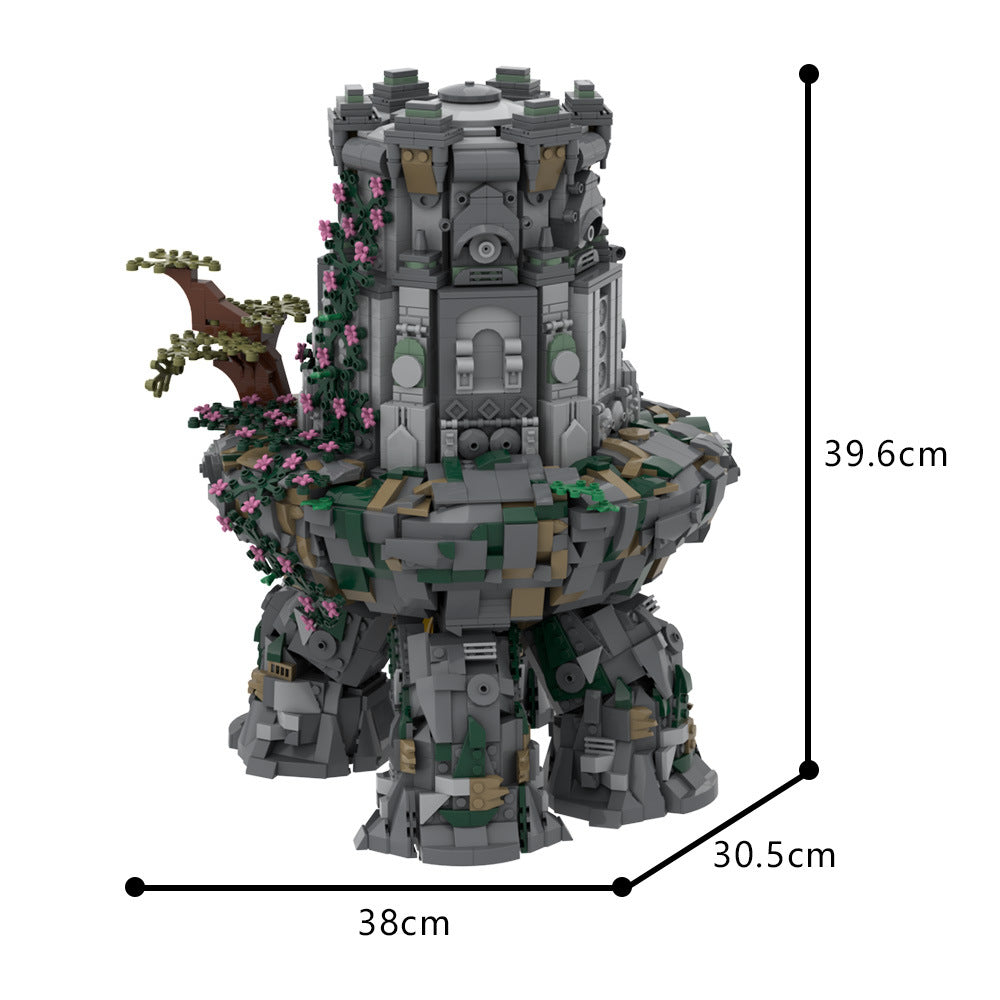 wandering mausoleum building set | elden ring | lego compatible - 4