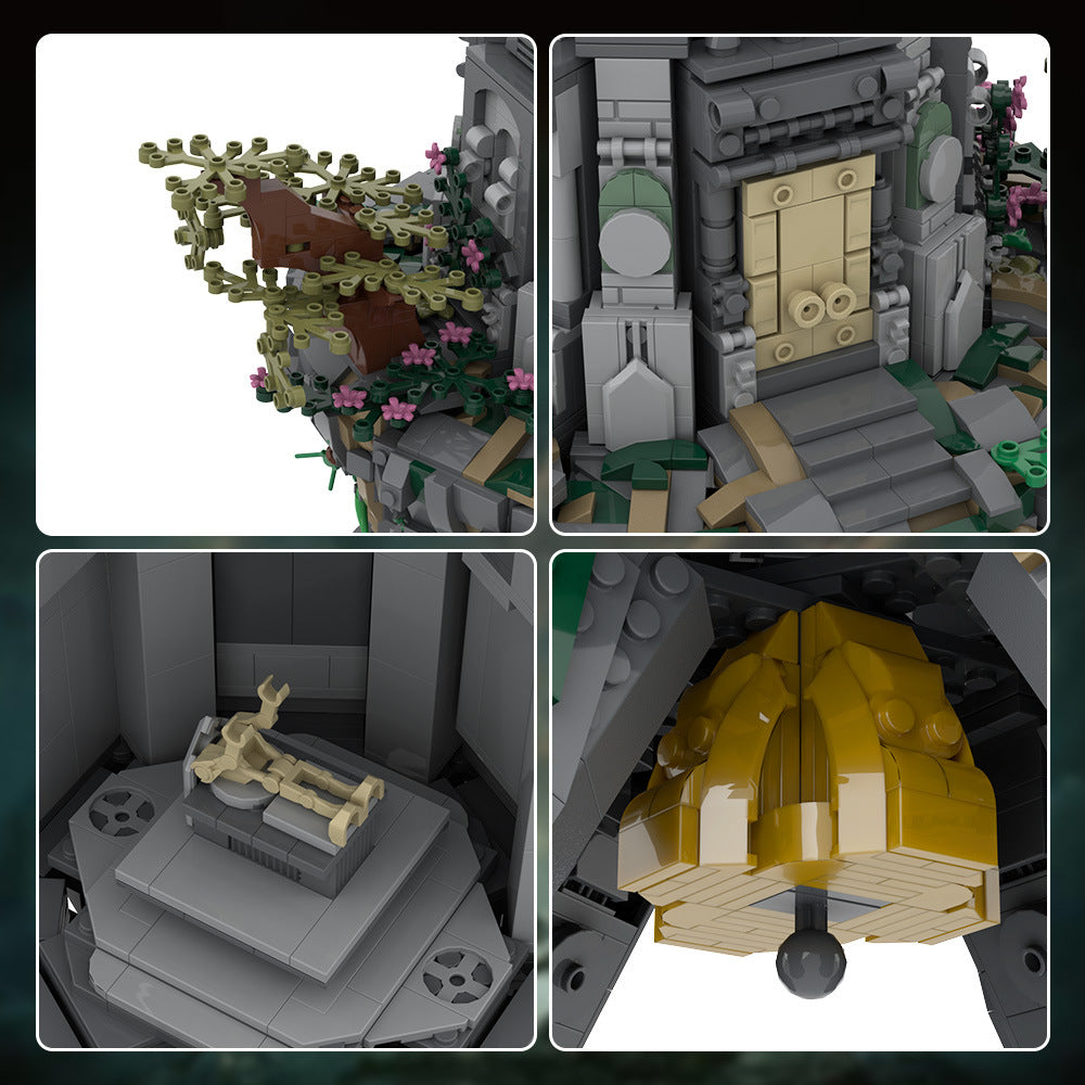 wandering mausoleum building set | elden ring | lego compatible - 6