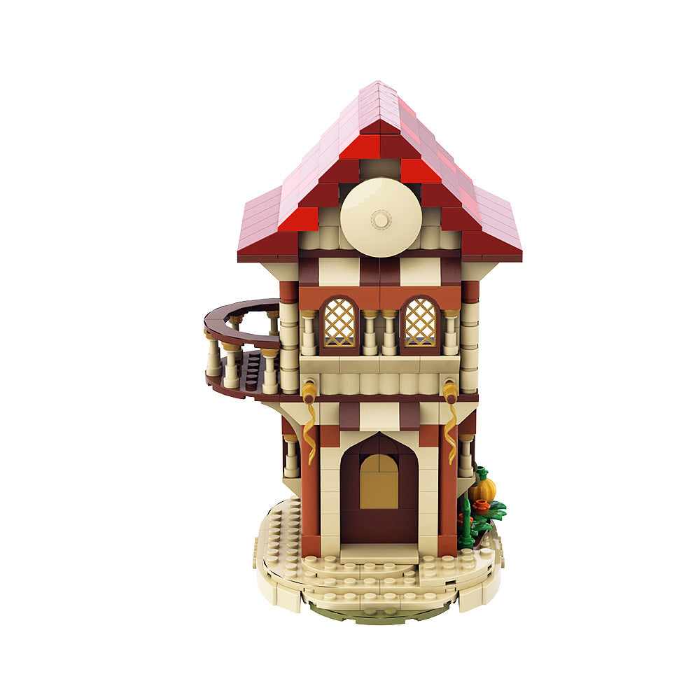 warrior woman's home building set | moc-139267 - 2