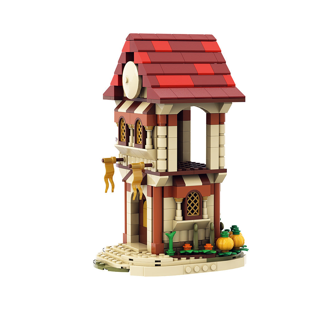 warrior woman's home building set | moc-139267 - 5