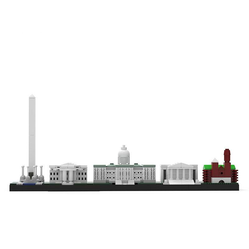 Washington DC Skyline Building Kit | LEGO-Compatible MOC - 1