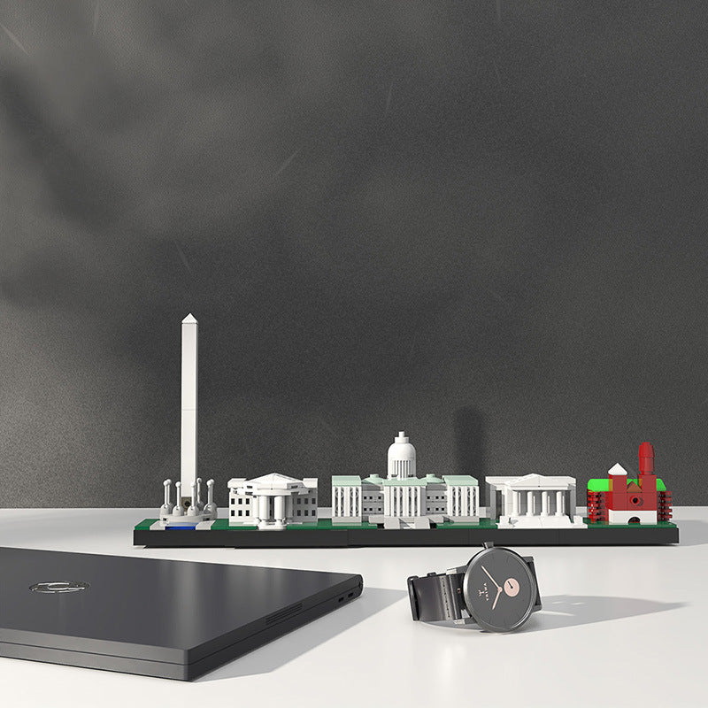 Washington DC Skyline Building Kit | LEGO-Compatible MOC - 3