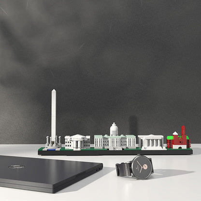 Washington DC Skyline Building Kit | LEGO-Compatible MOC - 3