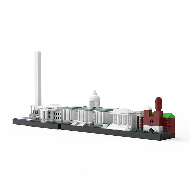 Washington DC Skyline Building Kit | LEGO-Compatible MOC - 5