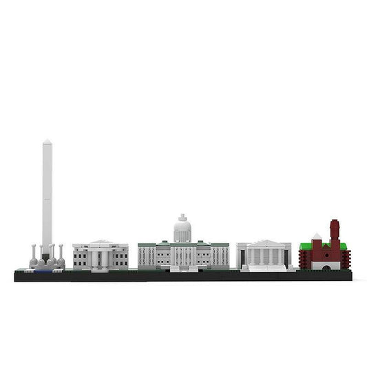 Washington DC Skyline MOC Building Kit | City Architecture Model - 1