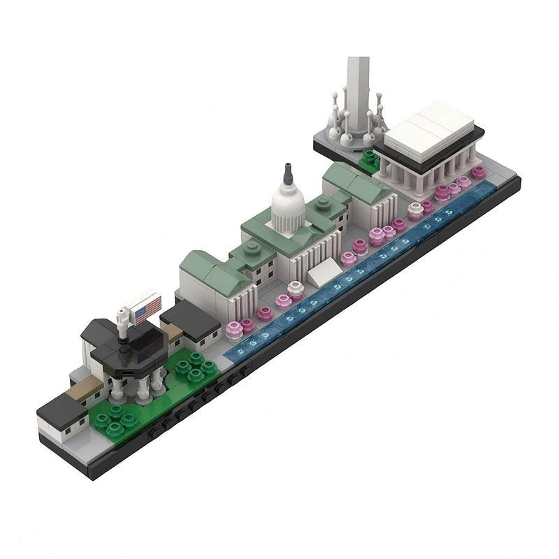 Washington DC Skyline MOC Building Kit | City Architecture Model - 7