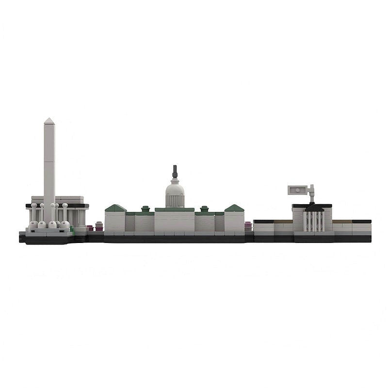 Washington DC Skyline MOC Building Kit | City Architecture Model - 8
