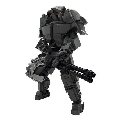 Wasteland Power Armor Building Kit | LEGO-Compatible MOC - 2