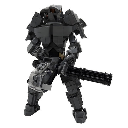 Wasteland Power Armor Building Kit | LEGO-Compatible MOC - 3
