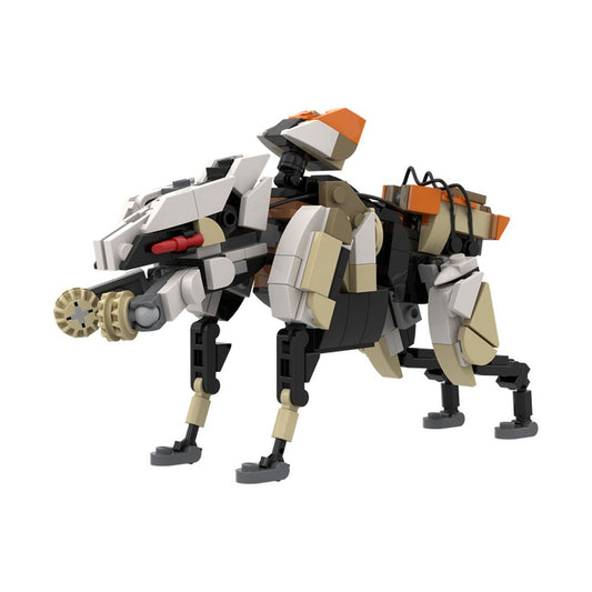 Wasteland Scavenger Machine Beast Building Kit | LEGO-Compatible MOC - 2