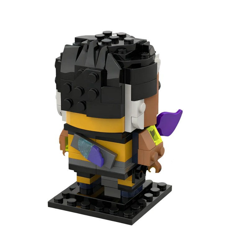 waylay brickheadz building kit | valorant | moc-214216 - 2