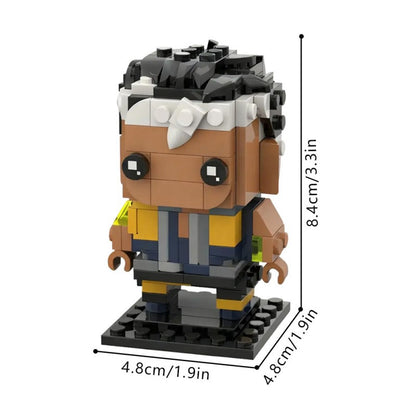 waylay brickheadz building kit | valorant | moc-214216 - 3