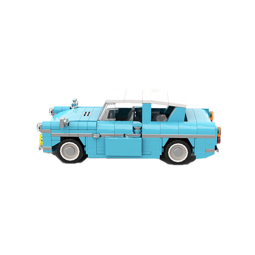 weasley's flying ford anglia building set | harry potter | moc-171906 - 5
