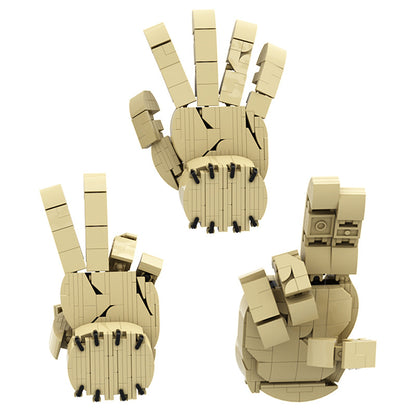 wednesday hands building set | lego compatible - 3