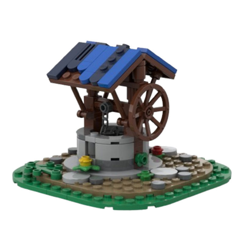 Well Building Kit | Medieval Village | LEGO-Compatible MOC - 2