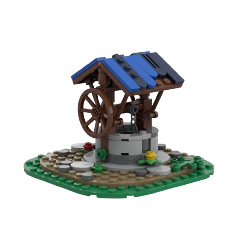 Well Building Kit | Medieval Village | LEGO-Compatible MOC - 5