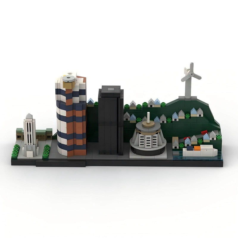 Wellington Skyline Building Kit | LEGO-Compatible MOC - 2