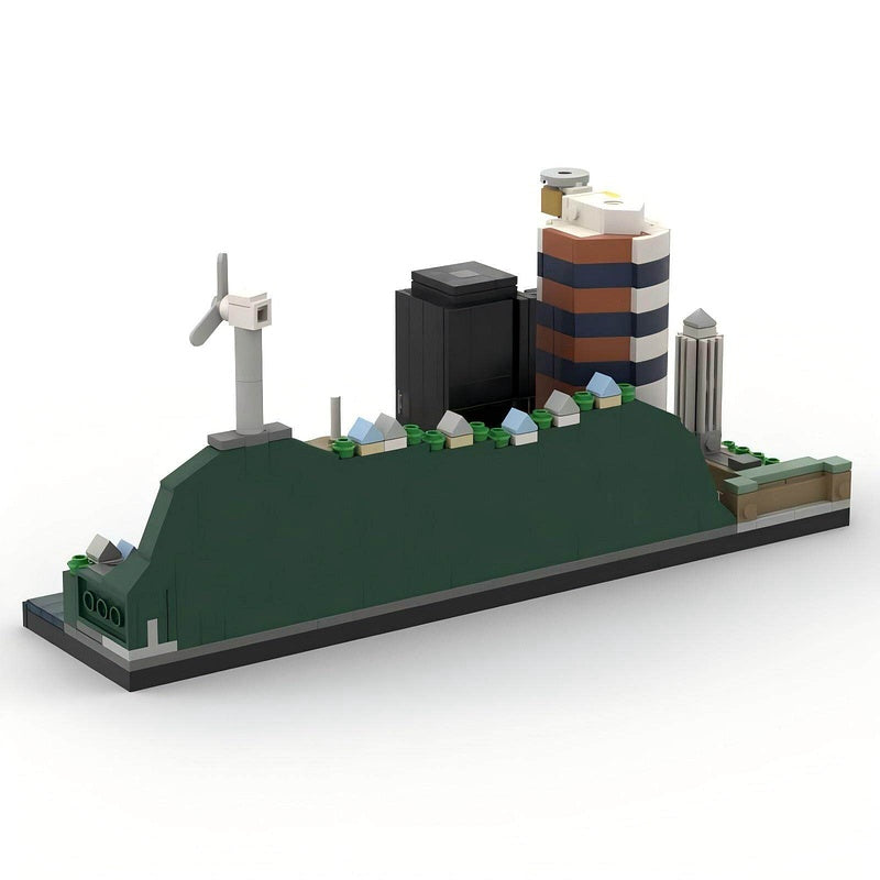 Wellington Skyline Building Kit | LEGO-Compatible MOC - 3