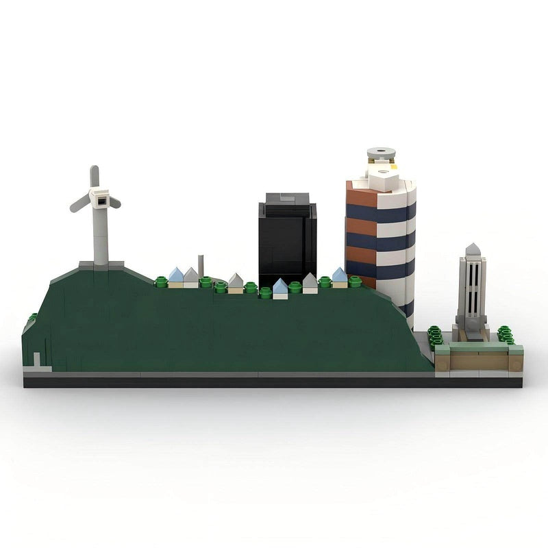 Wellington Skyline Building Kit | LEGO-Compatible MOC - 4