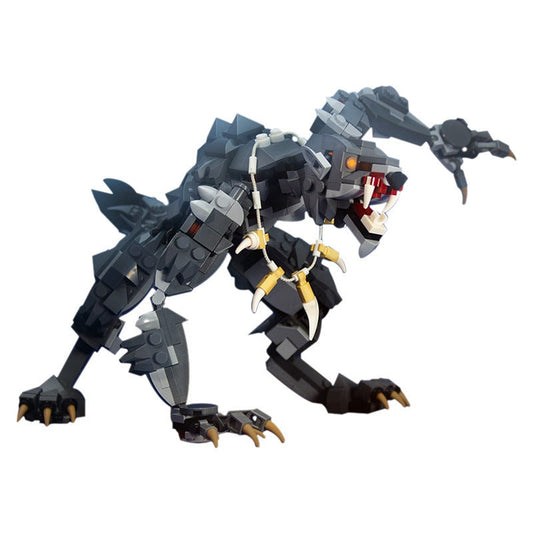 Werewolf MOC Building Kit | Fantasy Monster Creature Model - 1