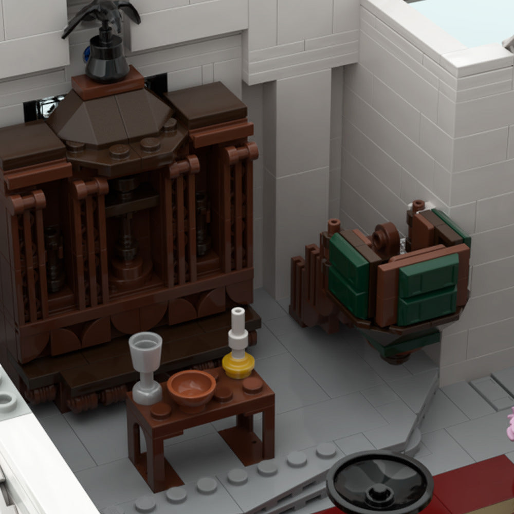 western church building set | moc-181146 - 3
